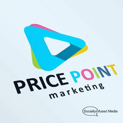 A logo design focusing on price points in marketing.