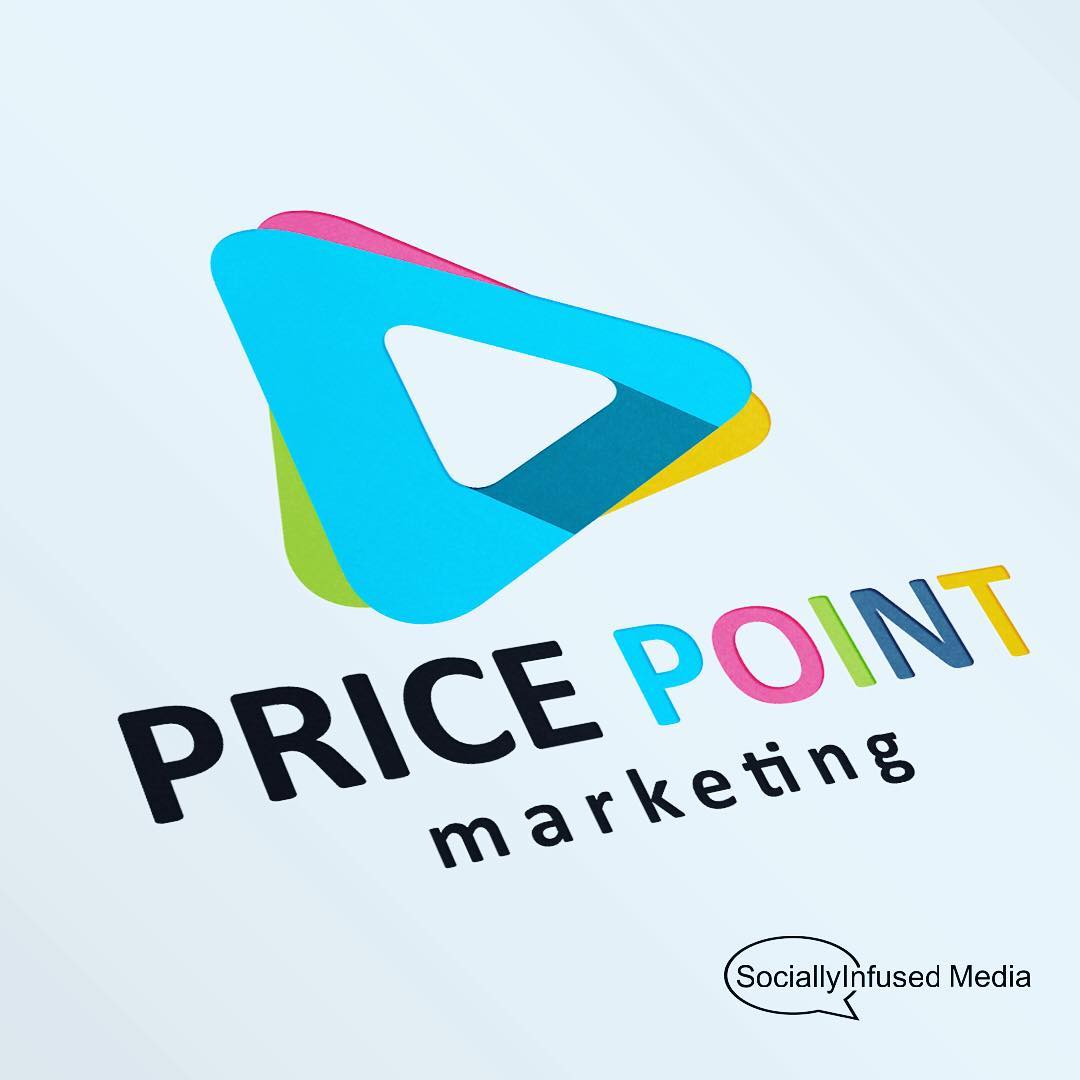 A logo design focusing on price points in marketing.