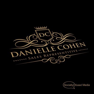 Logo design for Danielle Cohen Sales retirement.