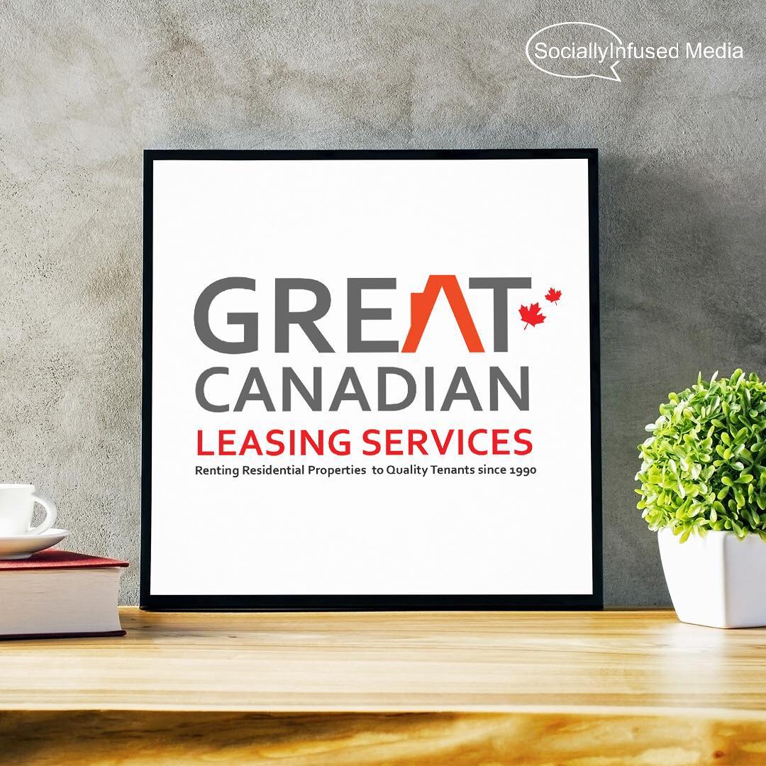 Great Canadian leasing services with logo design.