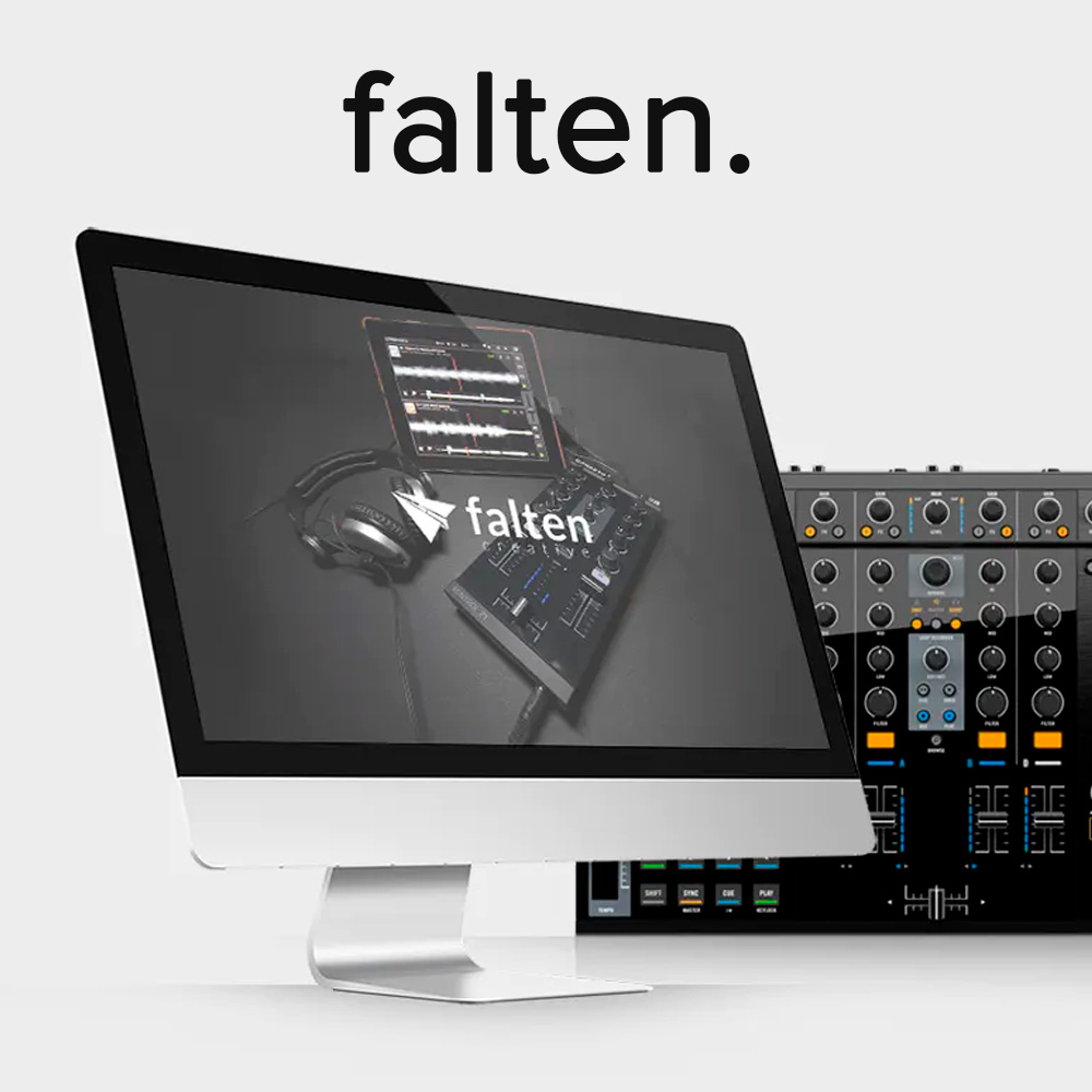 Falten website design
