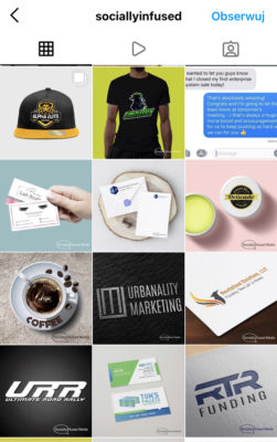 small business marketing agency instagram